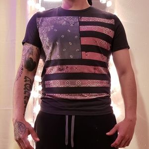 American Eagle 'Old Glory' t-shirt